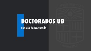 ¿Quieres hacer un doctorado [upl. by Myo]