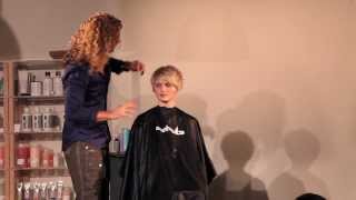 Angelo Seminaras Powder Collection performed by Huub Eysink amp Hair Plaza crew [upl. by Ylsel]