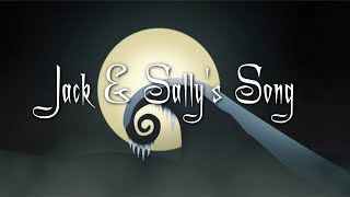 Jack and Sallys Song from quotNightmare Before Christmasquot Lyric Video  The Hound  The Fox [upl. by Rabbi]