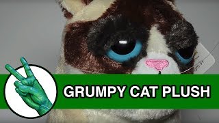 Grumpy Cat Plush Toy Tardar Sauce  Runforthecube Review [upl. by Frederiksen]