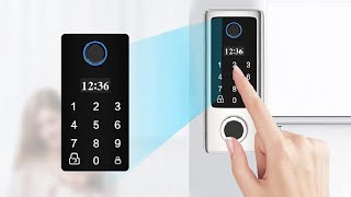 Front Door Lock Sets Door Handle Sets with Keypads Bebasia Electronic Keypad Deadbolt Review [upl. by Oby]