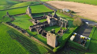 Crossraguel Abbey Maybole South AyrshireDJI Mini3 4K Drone [upl. by Yetta564]