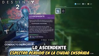 Ubicación Espectro Perdido en La Ciudad Ensoñada  Monasterio Oscuro  Destiny 2 [upl. by Latham]