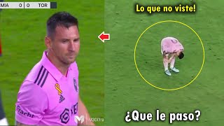 MESSI se FUE LESIONADO con el INTER MIAMI HOY [upl. by Woodford62]