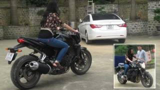 Yamaha FZ1 1000cc test drive [upl. by Hayarahs731]