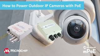 How To Power Outdoor IP Cameras with Power Over Ethernet [upl. by Faye]