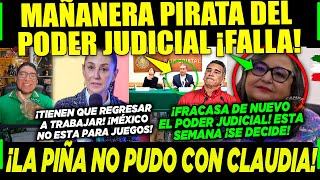 CAMPECHANEANDO LUNES ¡MAÑANERA PIRATA DE PIÑA FALLÓ CLAUDIA LES DA ULTIMATUM A JUECES ¡ES AHORA [upl. by Kalasky]