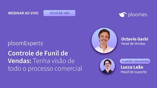 PloomExperts Controle de Funil de Vendas WEBINAR [upl. by Attennod]