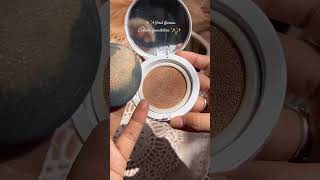 Korean cushion foundation Missha cushionfoundation foundation swatches makeup shortsfeed2024 [upl. by Sixla]