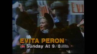 Evita Peron 1983 Commercial [upl. by Lavinia]