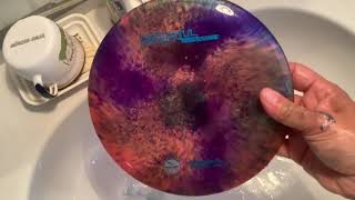 Disc Dye with shaving cream and I Dye Poly [upl. by Ynalem]