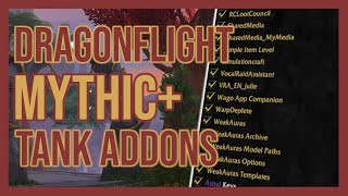 Dragonflight Mythic Plus Tank Addons Guide [upl. by Huey]