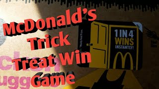 McDonalds Trick Treat Win Game [upl. by Lumbard]