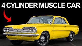 A Secret 4 Cylinder American Car  The 19611963 Pontiac Tempest [upl. by Aissatan]