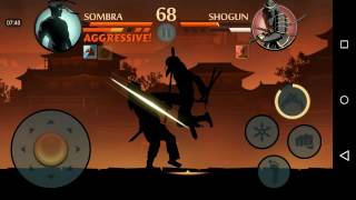 Shadow Fight 210 Sombra vs Shogun [upl. by Idnew]