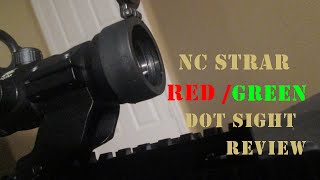 reviewNcStar Tactical RedGreen Dot Sight DMRG130 [upl. by Arimat997]