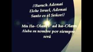 Baruch Adonai Paul Wilbur Letra En Español [upl. by Bonns154]