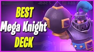 Top 5 Best Mega Knight Decks for 2024  Clash Royale Ultimate Guide [upl. by Eimaj]