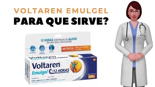 VOLTAREN GEL que es y para que sirve voltaren gel como usar voltaren emulgel 100g [upl. by Cleary]