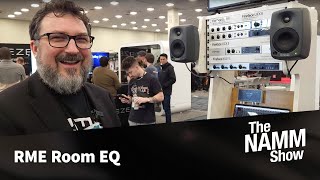 NAMM 2024 RME Room EQCrossfeed Additions to TotalMix FX [upl. by Demahum]