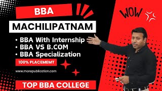 TOP BBA COLLEGE IN MACHILIPATNAM  BEST BBA COLLEGE IN MACHILIPATNAM 2025  ADMISSION  FEE [upl. by Ayarahs]