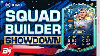 TOTS WERNER SQUADBUILDER SHOWDOWN VS AJ3  FIFA 20 ULTIMATE TEAM [upl. by Trab964]