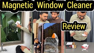 Magnetic Window Cleaner Review [upl. by Aehtorod]