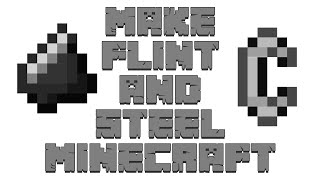 How to Make Flint and Steel in Minecraft [upl. by Nueoht]