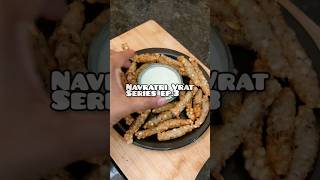 Sabudana Fries Recipe  Navratri Vrat Serieschefvinayak [upl. by Fadden650]