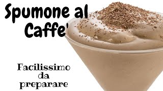 SPUMONE AL CAFFE PRONTO IN 30 SECONDI [upl. by Assilev]