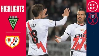 Resumen  Copa del Rey  CD Villamuriel 05 Rayo Vallecano de Madrid  Primera eliminatoria [upl. by Cutty497]