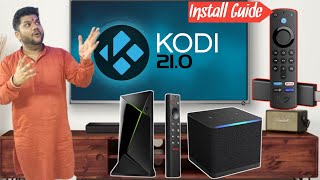 🔴Kodi 21 OMEGA is FINALLY here  How To install it ON Fire Stick amp Android Devices 🔥🔥 [upl. by Brooks]