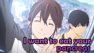 Ikanaide  I want to eat your pancreas AMV  Anime Seeker [upl. by Atinehs888]