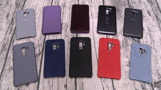 Samsung Galaxy S9  S9 Plus Official Case Lineup [upl. by Duaner244]