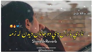 Naray Baran Day Da Janan Deedan La Zma 🥰  Slowed And Reverb  Pashto New Laila Khan Song Deedanoona [upl. by Caraviello]