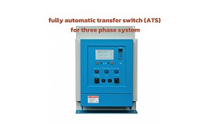 ATS Automatic Transfer Switch Changeover for 3 phase  ElectricalENGAcademy [upl. by Orpheus317]