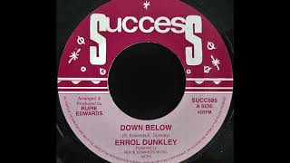 ERROL DUNKLEY  Down Below 1973 [upl. by Willy925]