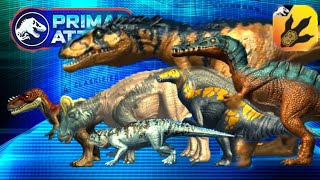 ALL 360° Dinosaur Renders in Jurassic World Facts  Primal Attack [upl. by Cheffetz]