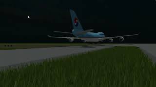 Korean Air Cargo 8509  Crash Animation [upl. by Rianna642]