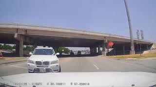 Dashcam BMW Entitlement Denied And Another Near Miss [upl. by Ainivad]