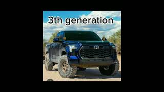 Evolution of Toyota tundra [upl. by Einre]