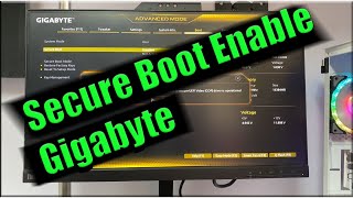 Gigabyte Secure Boot Enabled but NOT Active in BIOS  Easy Fix [upl. by Onihc]