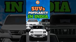 Why are SUVs becoming popular in India  shortsfeed shortsviral [upl. by Aelc952]