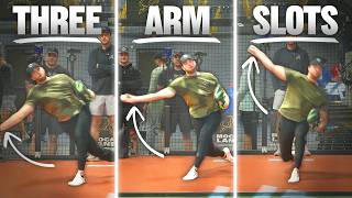 Team USA Pitcher Throwing From 3 Distinct Arm Slots [upl. by Urien]