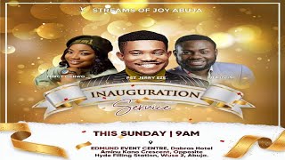 STREAMS OF JOY ABUJA INAUGURAL SERVICE  18th April 2021 [upl. by Noswal533]