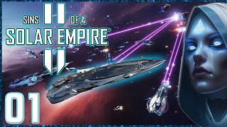 Lets Play Sins of a Solar Empire II 2  Advent Wrath Gameplay Episode 1  Empire of Asteroids [upl. by Prager]