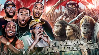 Kingdom of The Planet of The Apes  Group Reaction  Movie Review [upl. by Neelon]