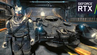 BVS BATFLECK amp BVS BATMOBILE  BATMAN V SUPERMAN MOD GAMEPLAY  BATMAN ARKHAM KNIGHT HD [upl. by Nortal75]