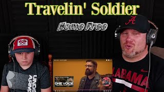 Home Free  Travelin Soldier REACTION [upl. by Buyers374]