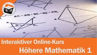 Höhere Mathematik 1 online lernen So einfach gehts  ingenieurkursede [upl. by Esyli414]